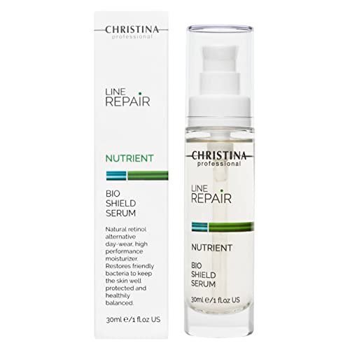 Christina Line Repair Nutrient Bio Shield Serum For Face - Protective Skin Barrier, Hydration Boost, Anti-Aging, Long-lasting Moisture, Face Serum For Dry, Normal, Sensitive Skin