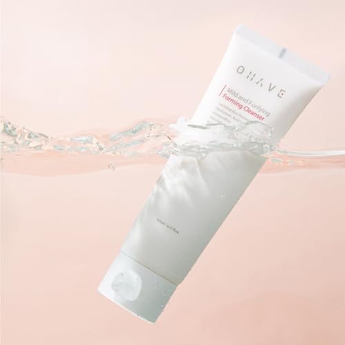 Mild & Purifying Foaming Cleanser, Gentle Vegan Face Wash with Lactobacillus, Natural Botanical Extracts, Hydrating & Soothing, pH-Balanced, 125ml