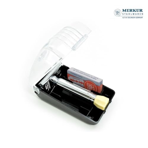 MERKUR MERKUR Short Handle Safety Razor with 10 blades