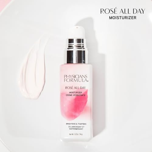 Physicians Formula Ros? All Day Face Moisturizer, Clean Beauty, Oil-Free, Dermatologist Tested, Clinically Tested