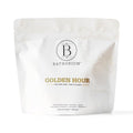 Bathorium Golden Hour Mud Mineral Soak, Detox Bath Soak with French Grey Sea Salt, Ginger & Mandarin, Sinus Relief & Recovery, pH-Balanced for Women, Approximately 3 Baths, 32 oz