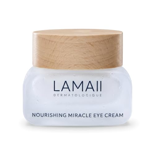 Nourishing Miracle Under Eye Cream ? Treats Dark Circle & Fine Lines, Firms, Brightens & Hydrates Around Eye Area, Anti Aging Eye Cream with LARVOGEN¢â Bio Oil Peptides & Jojoba Oil, 30g