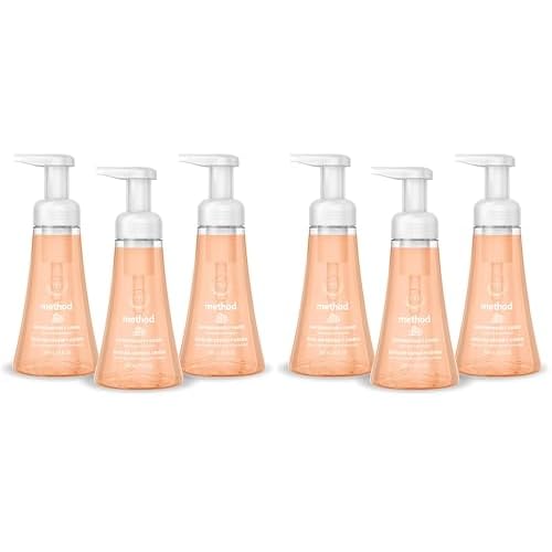 Method Foaming Hand Wash,Sandalwood + Cedar,10 fl oz,(Pack of 6)