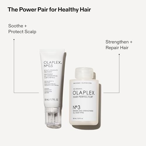 Olaplex N¨¬. 0.5 Bond Building Scalp Longevity Treatment | Hydrates & Soothes Scalp | For Coily, Curly, Straight, and Wavy, 50 mL / 1.7 Fl Oz