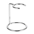 1 Piece Metal Shaving Brush and Razor Holder Shave Brush Stand Beard Brush Holder Razor Holder Stand Razor Brush Holder for Razor Storage Men's Shaving Tool, Silver