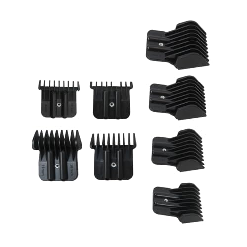 2024 Upgraded 8 Pack Trimmer Guards Set for BaBy-liss-PRO Barber-ology FX787 & FX726 Trimmer, Replacement Guards with Metal Spring Clip
