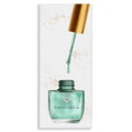 Stupell Industries Makeup Nail Polish Brush Cyan Gold Fashion, Design by Artist Ziwei Li Wall Art, 13 x 30, Canvas