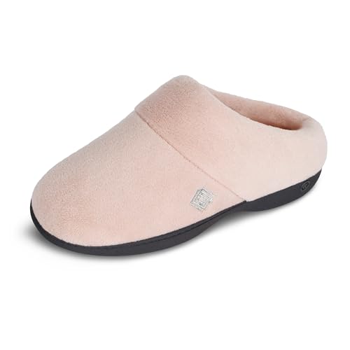 isotoner womens Classic Clog Non-slip Memory Foam Slippers