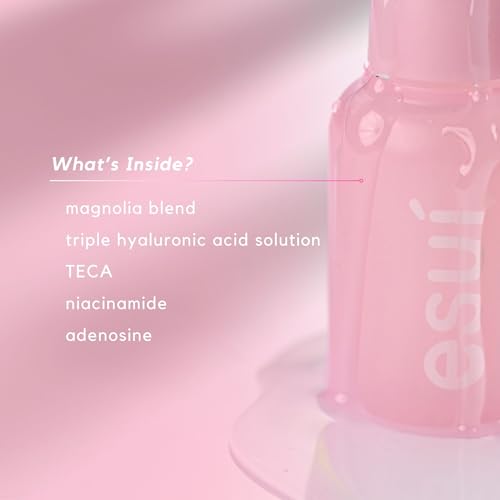 Esu? Magnolia Hydro Glow Serum - Daily Hydrating Serum For Dry Skin, Korean Skincare by Esui, 30ml, 1 fl oz