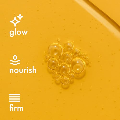 Admire My Skin Vitamin C Gua Sha Oil for Face - Organic Facial Oil for Glowing Skin with + Argan & Rosehip Oils - For a Dewy, Youthful Glow 1oz