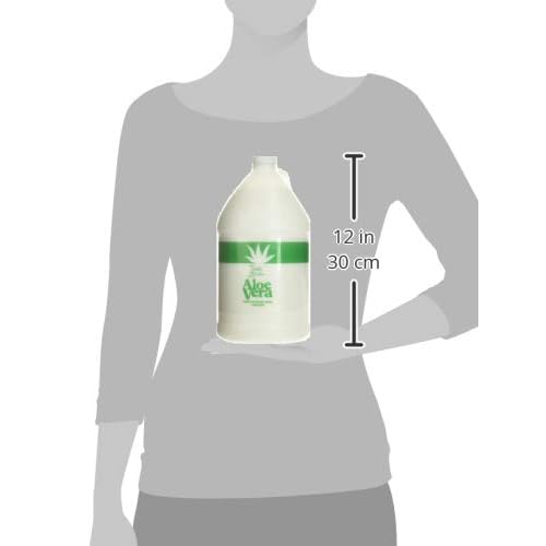 Triple Lanolin Aloe Vera Soothing Lotion (128 Fl Oz) ? Professional Bulk Moisturizer for All Skin Types ? Deeply Hydrating Aloe & Lanolin Hand and Body Lotion ? Non-Greasy & Fast-Absorbing