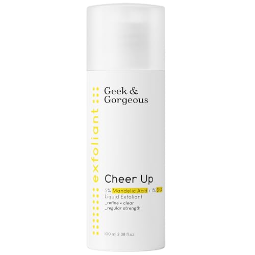 Geek & Gorgeous Cheer Up ? Mandelic Acid BHA for Blackheads & Enlarged Pores, for Oily & Combination Skin, 100 ml