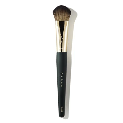 SOO ADOR okhee Contour Brush SUN02 ? Angled Contouring Brush for Precise & Defined Application | Designed by K-Pop Makeup Artist Seo Ok