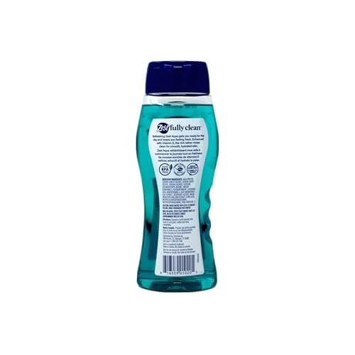Zest Body Wash Aqua with Vitamin-E Hydrating 18 Ounce (Pack of 3)