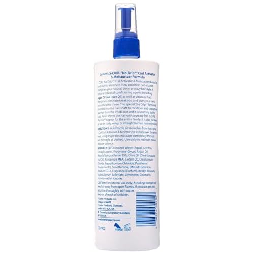 Luster's S Curl No Drip, Curl Activator Moisturizer, 16 Fl Oz