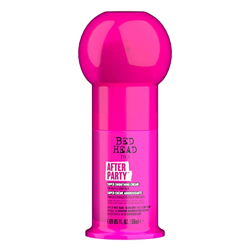 TIGI Bed Head After Party Super Smoothing Cream ? Anti Frizz Hair Styling Product, Humidity Protection for Frizzy, Dull, or Coarse Hair