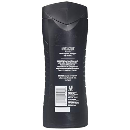 Axe Black Body Wash, 16 Ounce (Pack of 2)