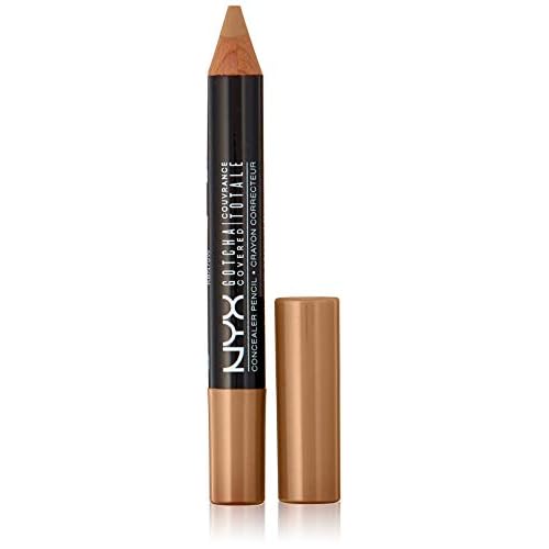 NYX Professional Makeup Gotcha Covered Concealer Pen, Deep Golden, 0.04 Ounce