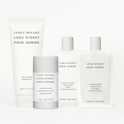 Issey Miyake L'Eau d'Issey Pour Homme After-Shave Lotion for Men - Refreshing Lotion - Softens Skin - With Notes of Yuzu, Nutmeg & Sandalwood - 3.3 oz