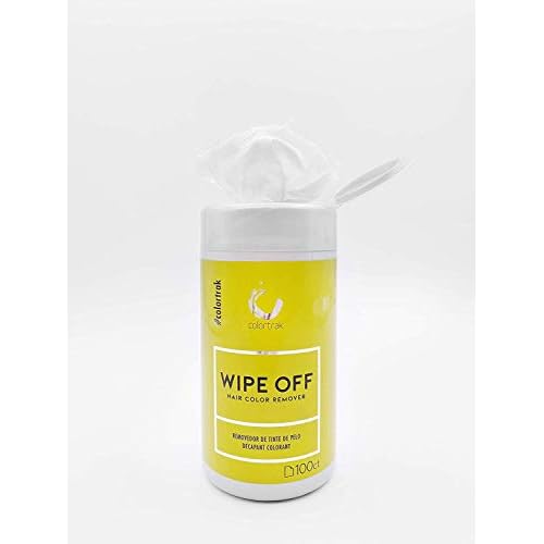 Colortrak Hair Color Remover Wipes Dispenser and Repelle Professional Hair Color Shield - Protect and Remove Hair Stains with this Combo Kit