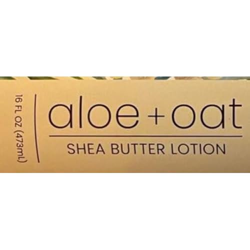 Greenwich Bay Trading Company Aloe + Oat Hand Lotion Enriched with Shea Butter, Cocoa Butter, Aloe & Oatmeal Extract