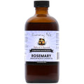 Sunny Isle Rosemary Jamaican Black Castor Oil 8oz | Hair Growth Formula | For Scalp & Gentle Acne-Prone Skin Care | Hot Oil Treatment