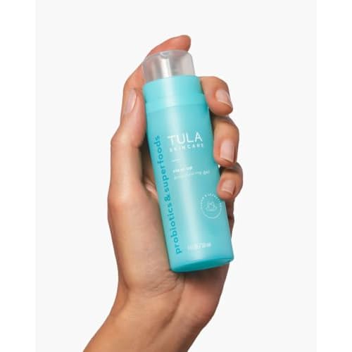 TULA Skin Care Clear Up - Pore Clearing Gel, Facial Serum, Salicylic and Azelaic Acid, Niacinamide, Clears Skin, Exfoliates, Improves Skin Smoothness, Refines the Look of Pores, 1 fl oz.