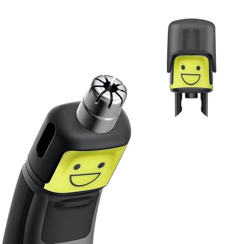 1Pack Nose Hair Trimmer Replacement Head Compatible with Single Blade Handles QP Series, Beard Trimmer for Men Replacement Heads with Case, 360¡Æ Rotary Cutter, Waterproof.