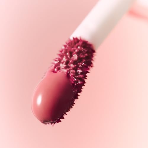 Laka Jelling Nude Gloss, 4.5g/0.15oz, Sheer Hydrating Lip Oil with No Stain, Non-Sticky, Nourishing Gloss for a Glowy Look, K-Beauty (#308 Rosaring)