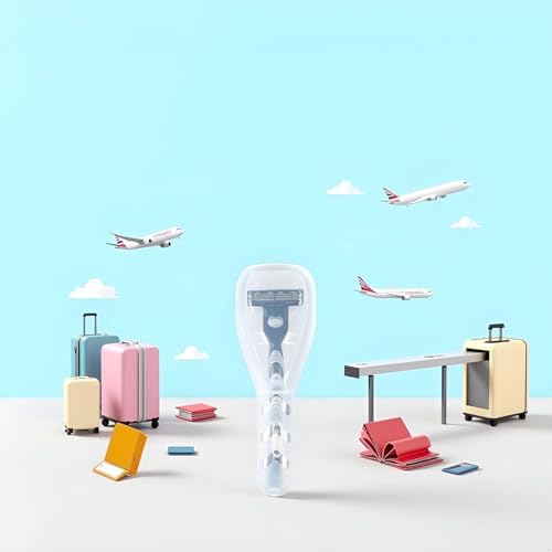 2Pcs Travel Razor Case, Transparent Plastic Storage Box, Electric Shaver Protector Container, Portable Organizer