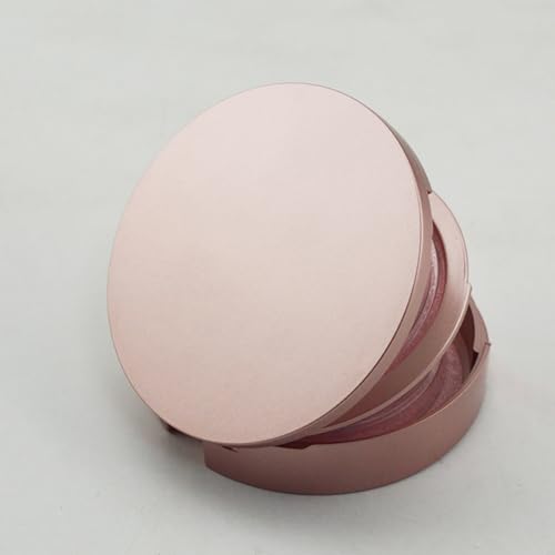 4 Pcs Empty Round Lash Cases 2 Layers EyeLash Storage Boxes Eyelash Packaging Boxes False Eyelash Cases with Makeup Mirror Lid Black