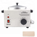 Single Pot Wax Warmer Professional Electric Wax Heater Machine Facial Skin SPA Equipment with Adjustable Temperature Set with Wood Craft Sticks£¨50 Pcs£©