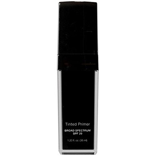 Tinted Face Primer Broad Spectrum SPF 20 - Demi-Matte Finish - Brightens Provides Anti Wrinkle Benefits - and Protects the Skin From Harm UV Rays - Leaving the Complexion Smooth (Medium)