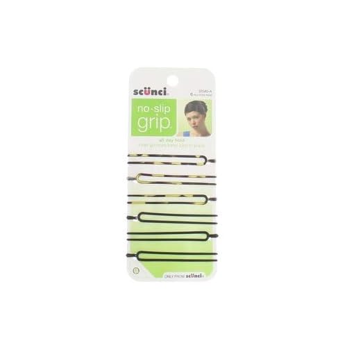 Scunci No-Slip Grip Hair Pins, 6 ct