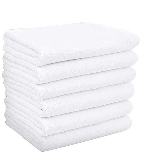 VORLAN Microfiber Facial Cloths Fast Drying Washcloth Absorbent Face Wash Cloth Soft Makeup Remover Cloths 12inch x 12inch
