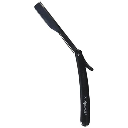 SCALPMASTER Barber Grooming Shaving Straight Razor With 5 Blades SR-SC1100