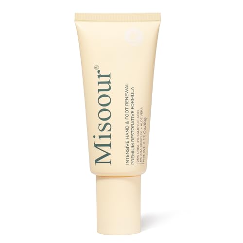 25% Urea Hand Cream for Feet with 2% Salicylic Acid & 5% AHA+Aloe Vera, Urea Foot Cream for Dry Cracked Hands, Heels and Feet, Moisturizer and Repair for Rough Skin