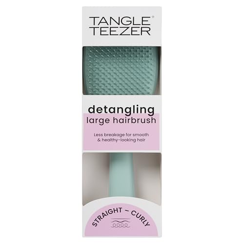 Tangle Teezer Ultimate Detangler Large Marine Teal Hair Brush | Soft Hair Detangling Brush | Anti Breakage Hair Brush for All Hair Types