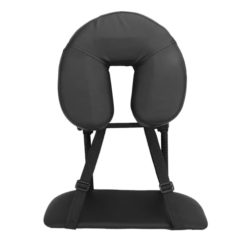 Massage Headrest For Bed, Massage Pillow Face Down Massage Face Cradle Beauty Bed Headrest Cradle U Shape Adjustable Folding Massage Table Face Cradle Pillow For Beauty Salon Black