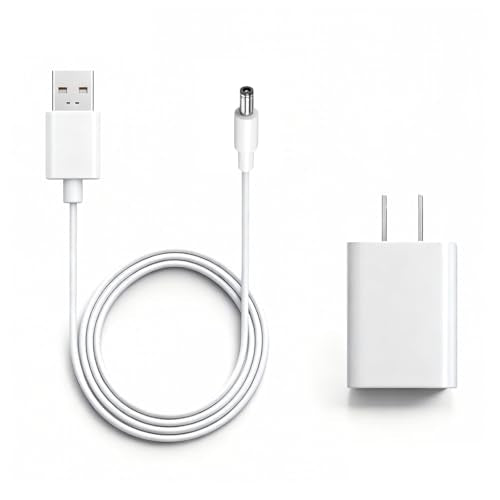 Dermaplaning Tool Charger Cord Compatible with Michael Todd Beauty Sonicsmooth Sonicsmooth Pro+ Dermaplane for Women Face Replacement Battery Power Supply Adapter