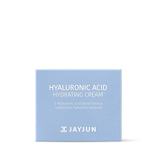 JAYJUN Hyaluronic Acid Hydrating Cream 50g - Lightweight Daily Moisturizer with 8-Weight Hyaluronic Acids & Panthenol
