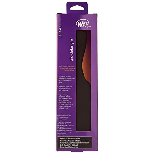 Wet Brush Brush Pro Detangler, Black