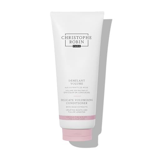 Christophe Robin Delicate Volumizing Conditioner With Rose Extracts for Thin, Fine, and Flat Hair 6.7 fl. oz