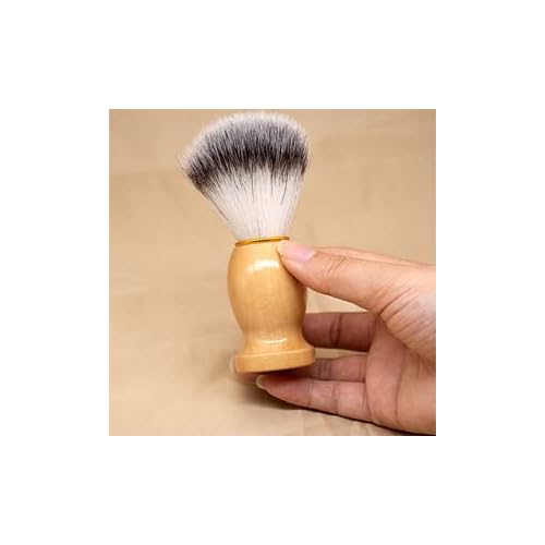 Shaving Brushes for Men ? 3 Pack Vegan Shaving Brush Set with Soft Synthetic Bristles for Gentle Face Cleaning,ideal for Travel & Daily Use, Gift for Father's Day, Birthdays, and Christmas