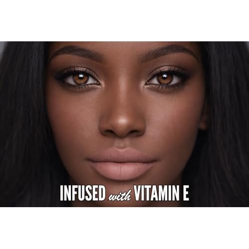Mynena Nude Matte Lipstick - High-Pigment Buildable Color | Creamy Longwear Soft Velvet Finish | Hydrating Formula with Vitamin E for Sensitive Skin | Charlotte | Vitamin E, Long Lasting