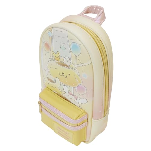 LOUNGEFLY Stationary Sanrio Pompompurin Carnival Pencil CASE