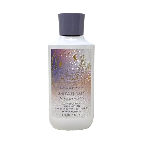 Bath & Body Works - Snowflakes & Cashmere - Daily Trio - Gift Set - Shower Gel, Fine Fragrance Mist and Body Lotion ? (Packaging Varies)