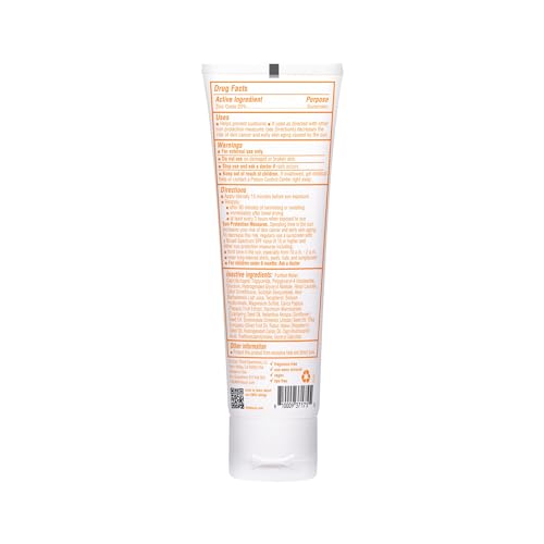 Thinkbaby SPF 30 Mineral Baby Sunscreen, Clear Zinc Oxide, 3 fl oz ? Natural, Water Resistant, Kids & Toddler Sun Protection, Reef Safe