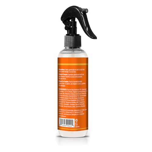Difeel Argan Oil Leave in Conditioner Hair Spray, 6 oz - for Dry, Frizzy Hair - Deep Hydration, Detangling, Frizz Control, Sulfate, Paraben, Phthalate Free