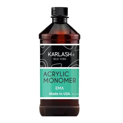 Karlash Professional Acrylic Liquid 30.9 oz Monomer MMA FREE for Doing Acrylic Nails, MMA free Ultra Shine and Strong Nail